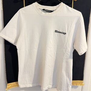 Balenciaga White Men's T-Shirt